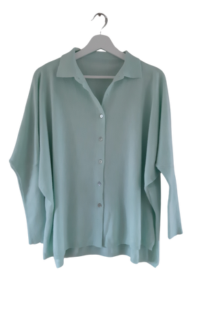 Cashmere Collared Shirt