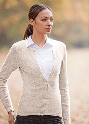 Crew Neck Cardigan