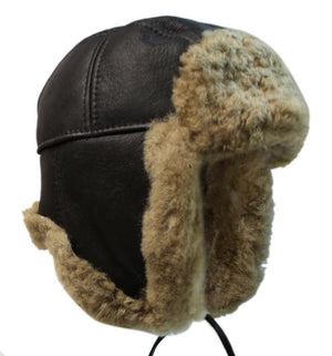 Sheepskin Aviator Hat