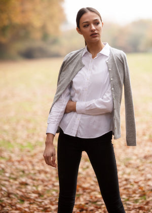 Crew Neck Cardigan