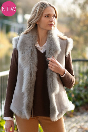 Ribbed Sweater V Neck