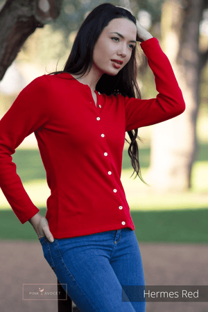 Crew Neck Cardigan