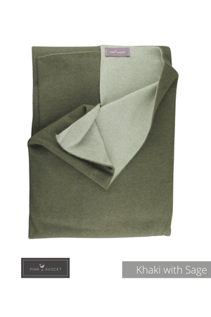 Reversible Double Cashmere Wrap