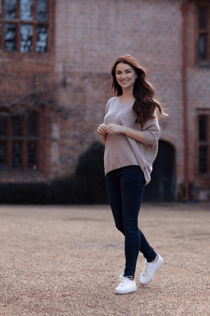 Short Sleeve V Neck Tunic