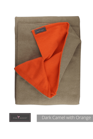 Reversible Double Cashmere Wrap