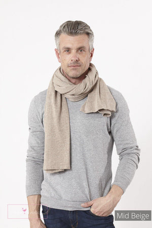 Unisex Long Cashmere Wrap
