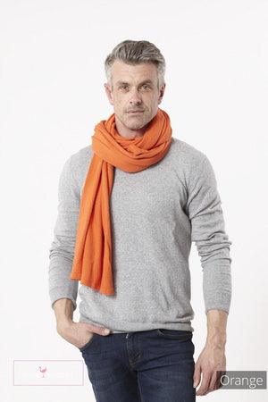 Unisex Long Cashmere Wrap