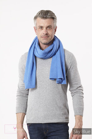 Unisex Long Cashmere Wrap