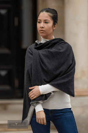 Reversible Double Cashmere Wrap