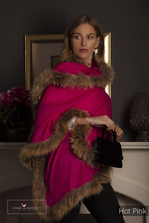 Piccadilly Shawl - Pink Avocet