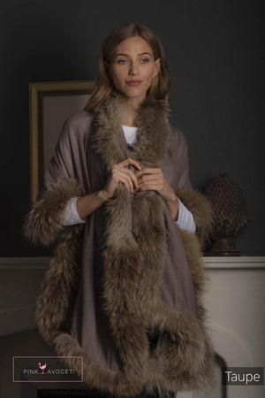Piccadilly Shawl - Pink Avocet