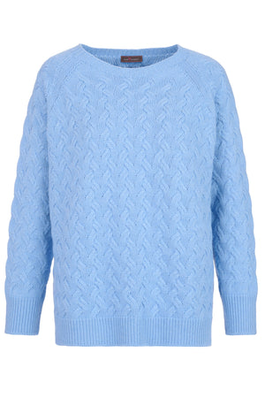 Cable knit Cashmere Sweater