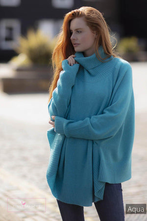 Sloppy Joe Cashmere Jersey - Pink Avocet