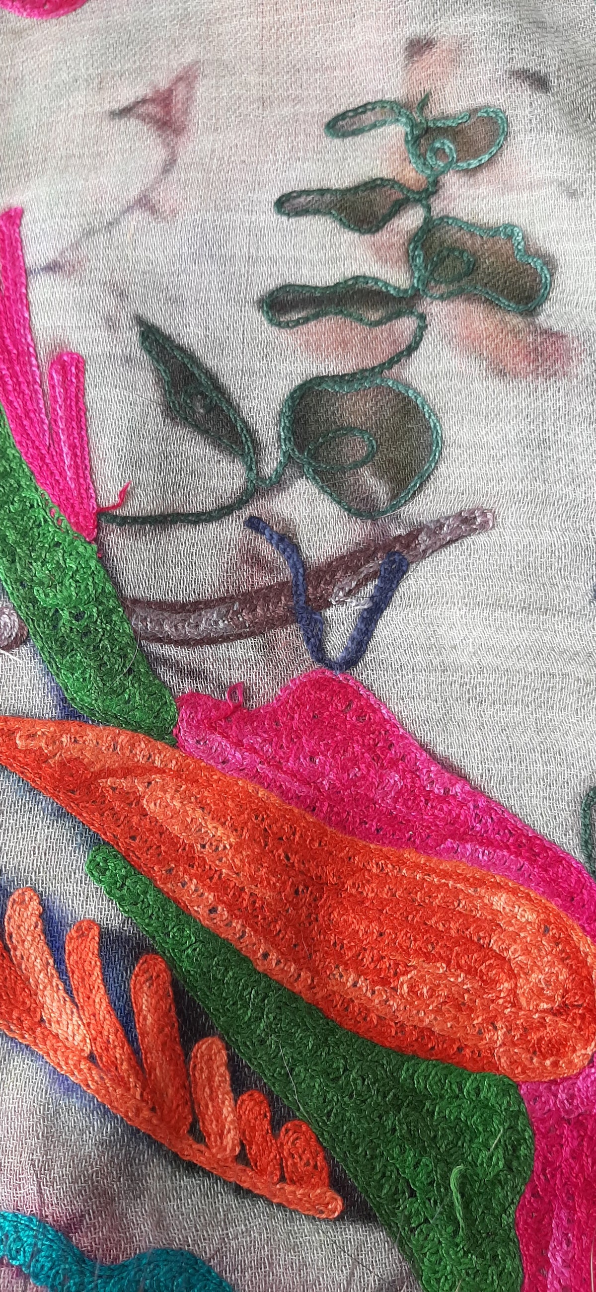 The Marianne Flower Shawl