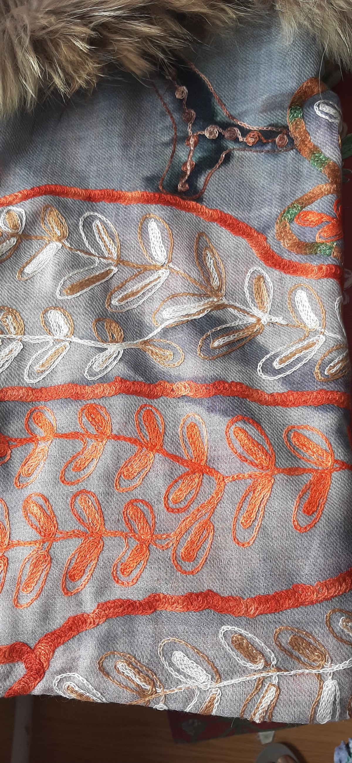 The Marianne Flower Shawl