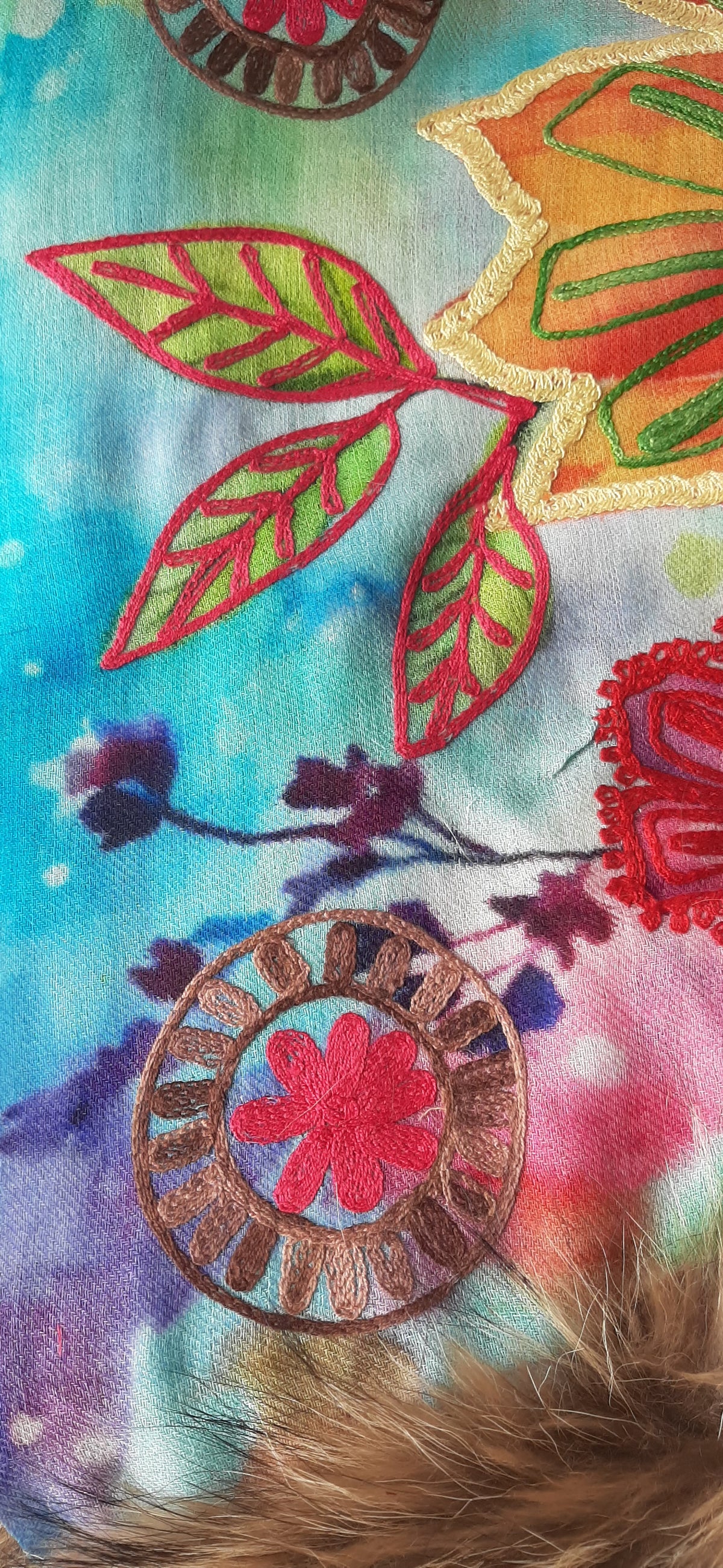 The Marianne Flower Shawl