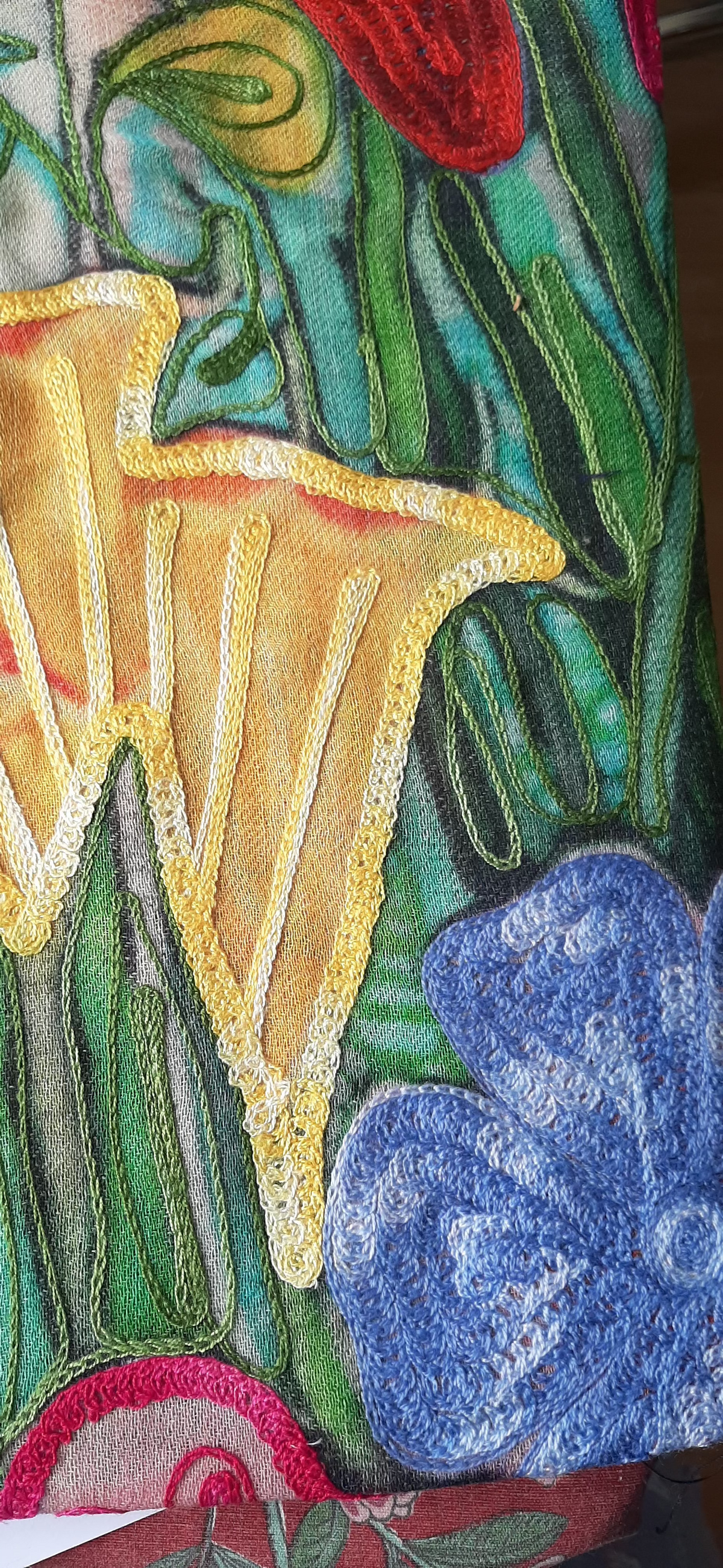 The Marianne Flower Shawl