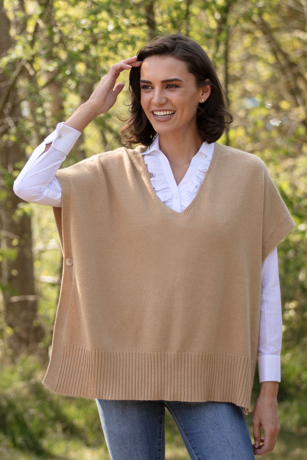 Cashmere Overtop Tank