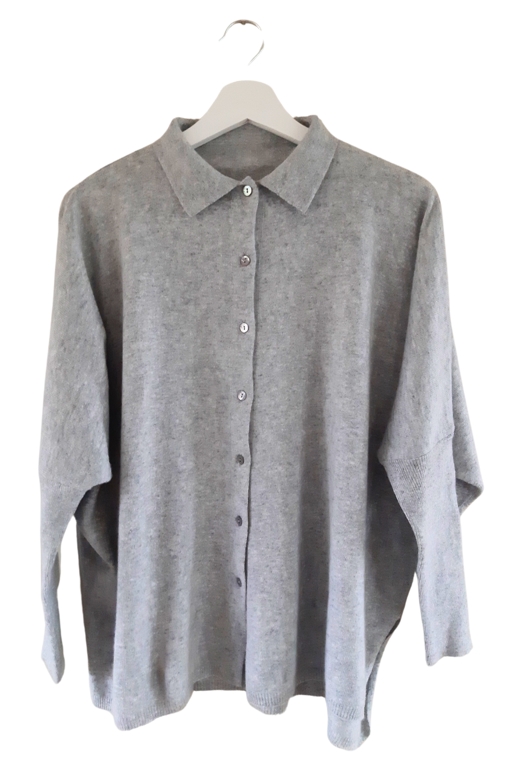 Cashmere Collared Shirt