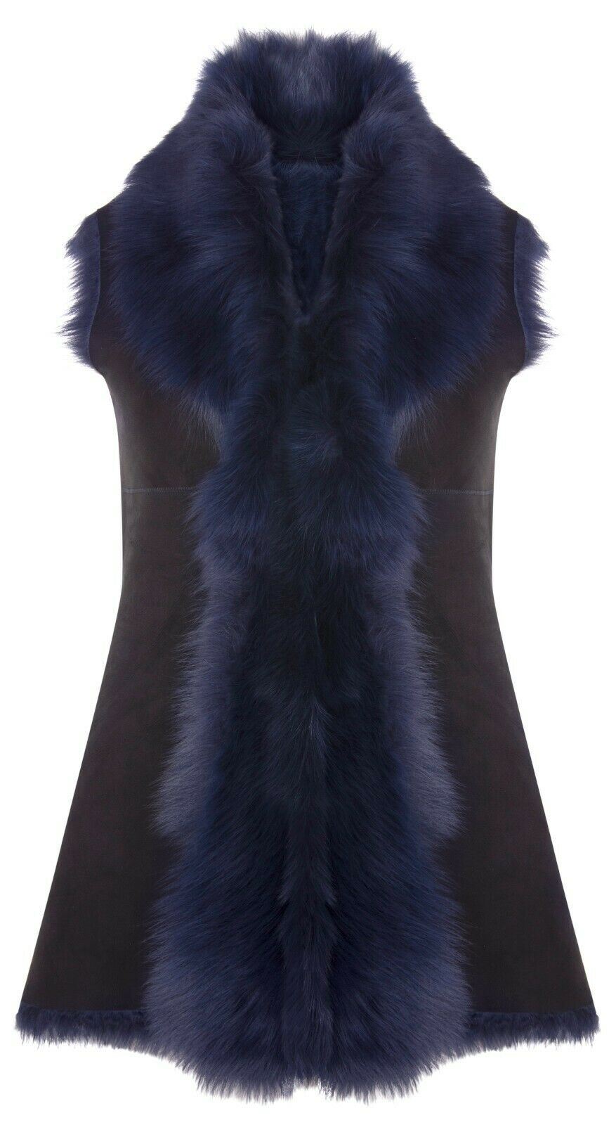 Toscana Long Sheepskin Gilet