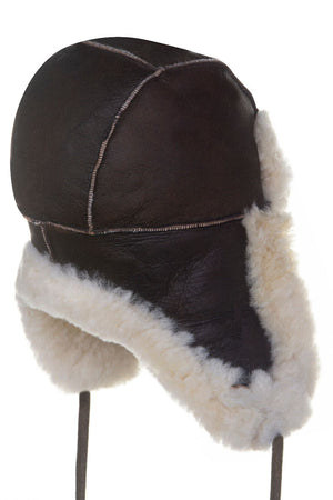 Sheepskin Aviator Hat