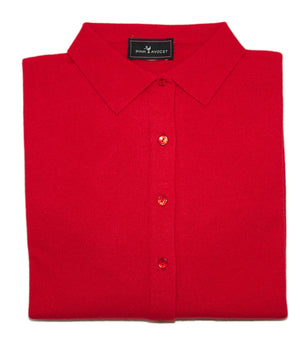 Cashmere Collared Shirt