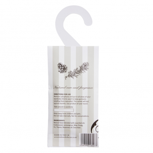 Hanging Sachet - Cedarwood Blend