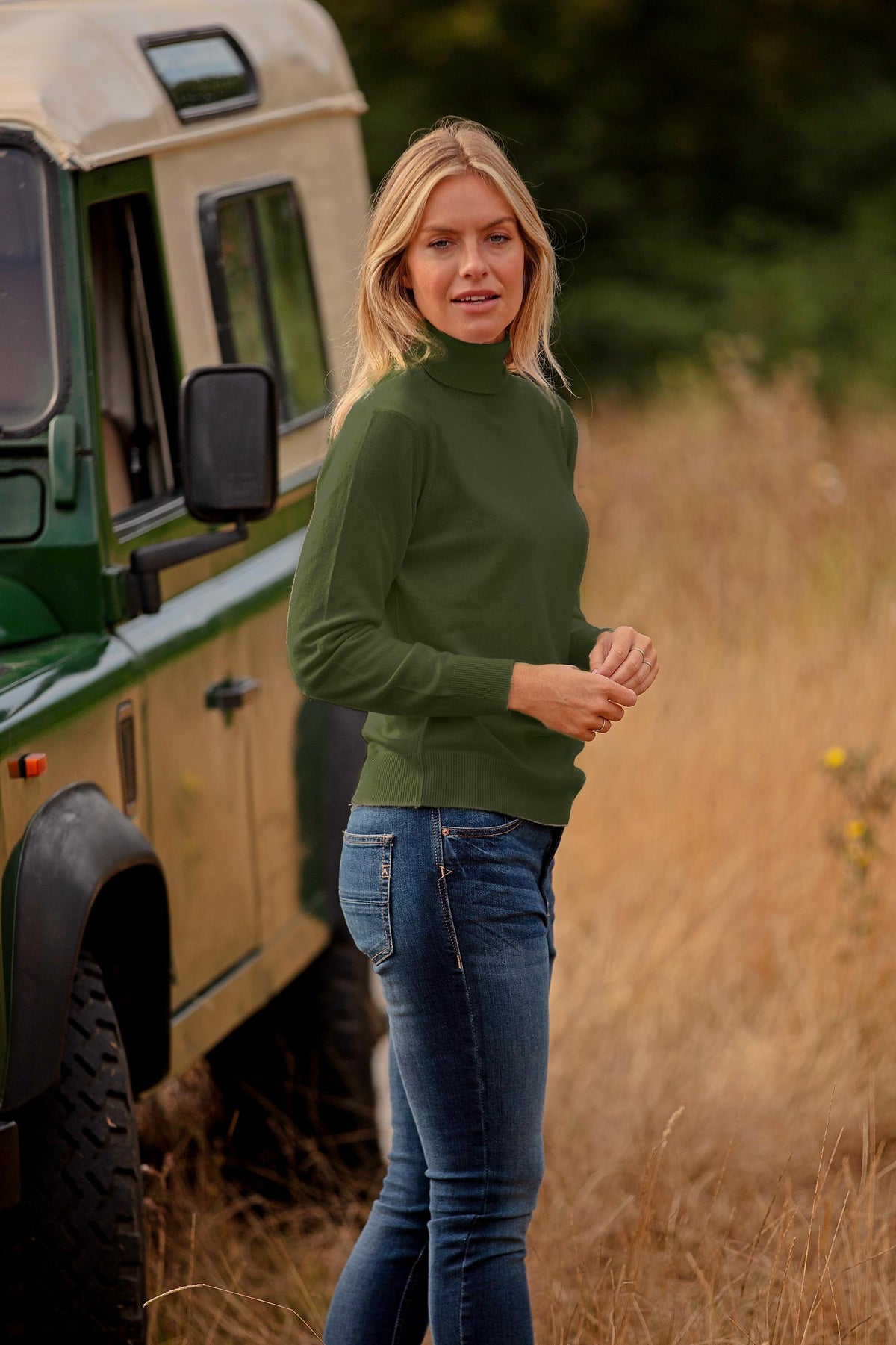 Classic Ladies Polo Neck