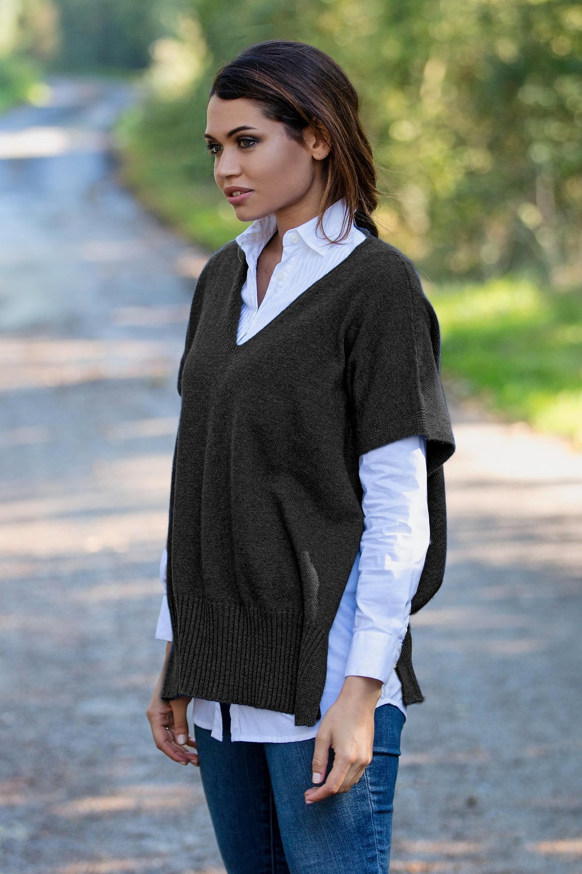 Cashmere Overtop Tank