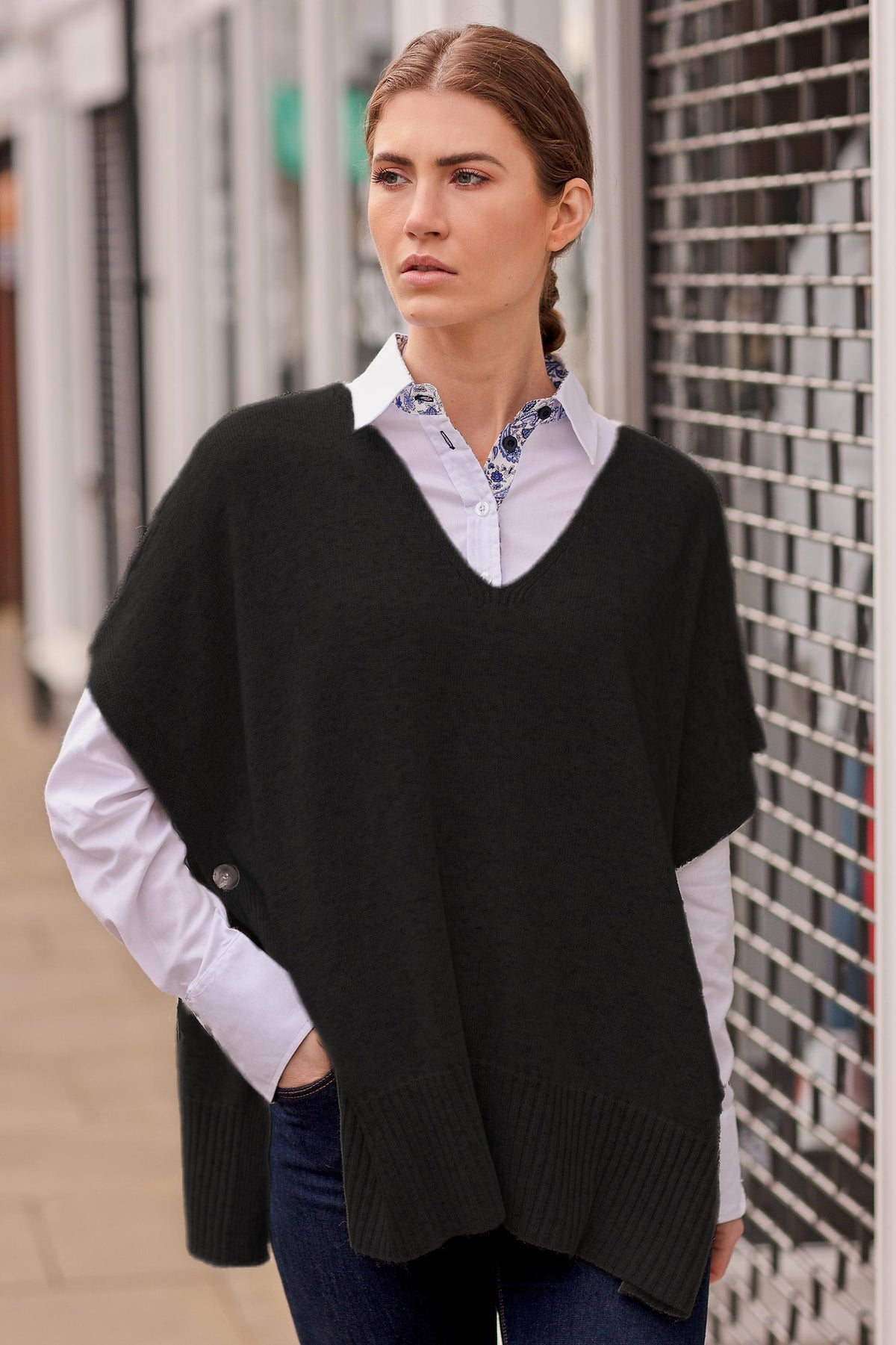 Cashmere Overtop Tank