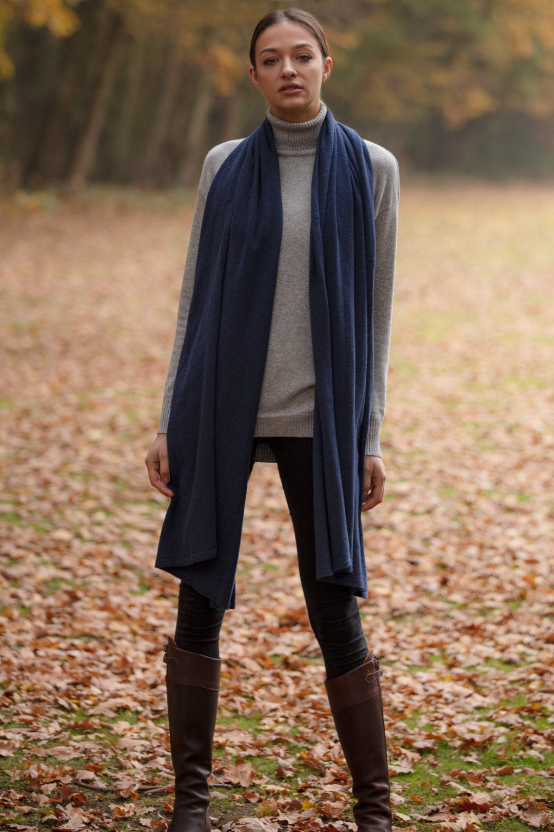 Unisex Long Cashmere Wrap
