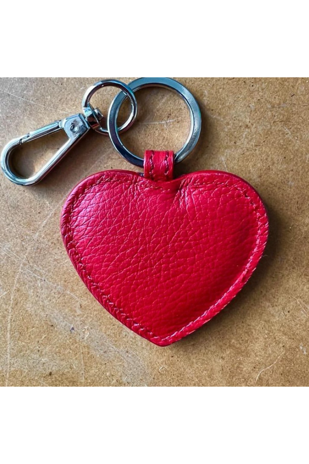 Italian Leather Key Ring