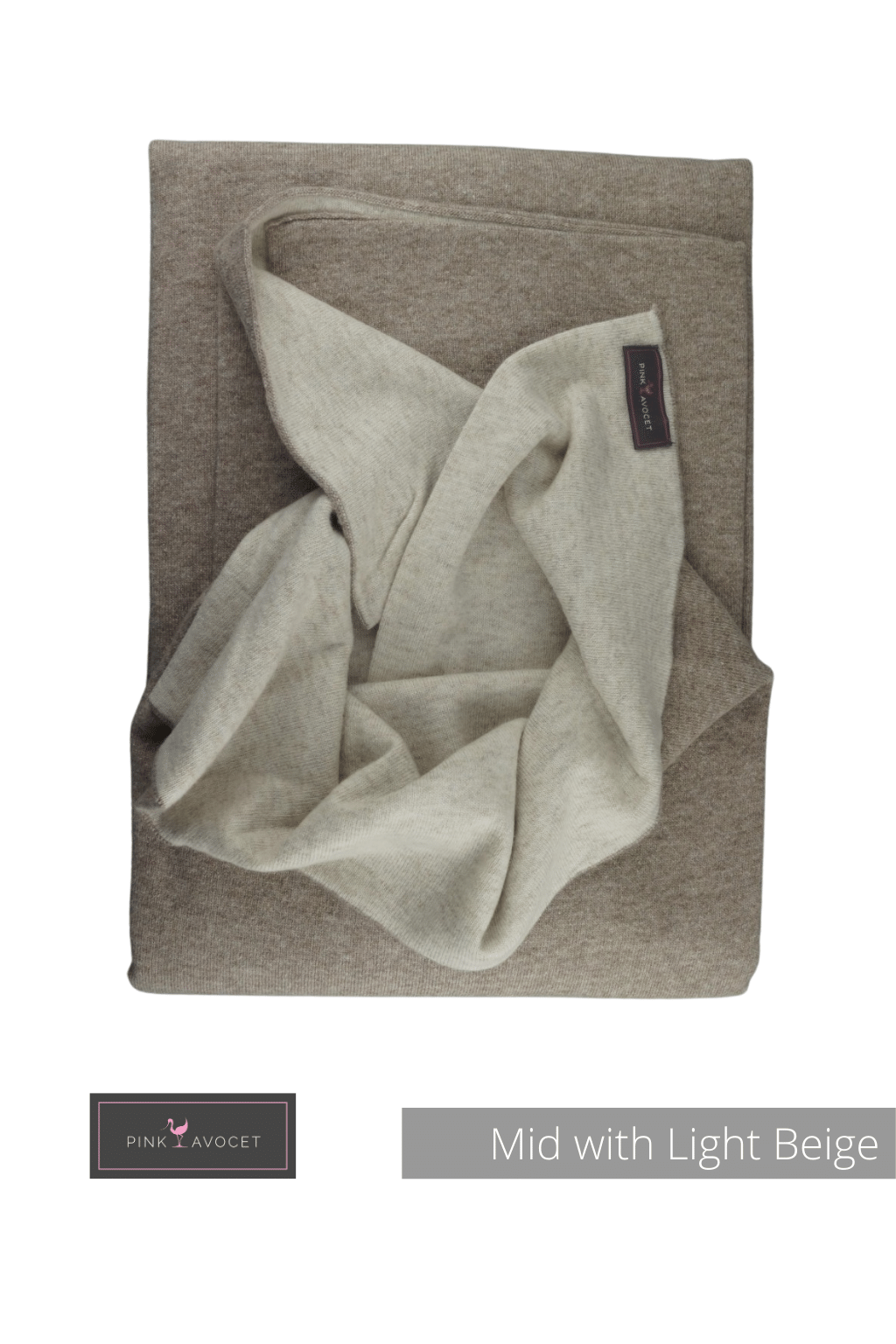 Reversible Double Cashmere Wrap