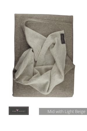 Double Cashmere Wrap (reversible)