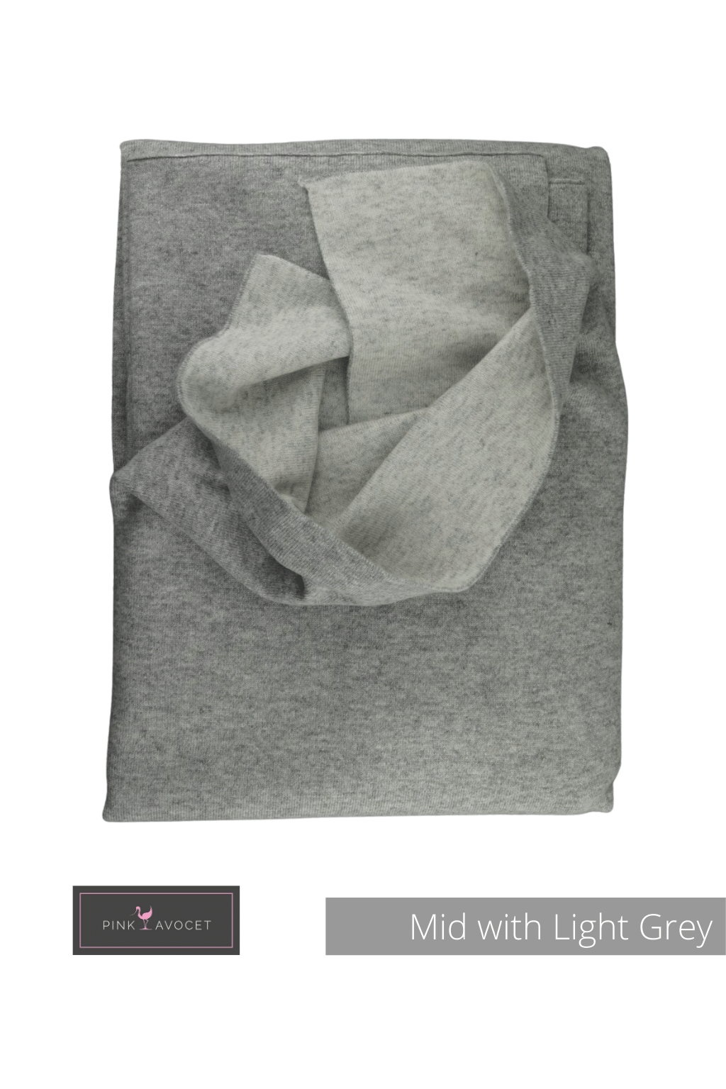 Reversible Double Cashmere Wrap