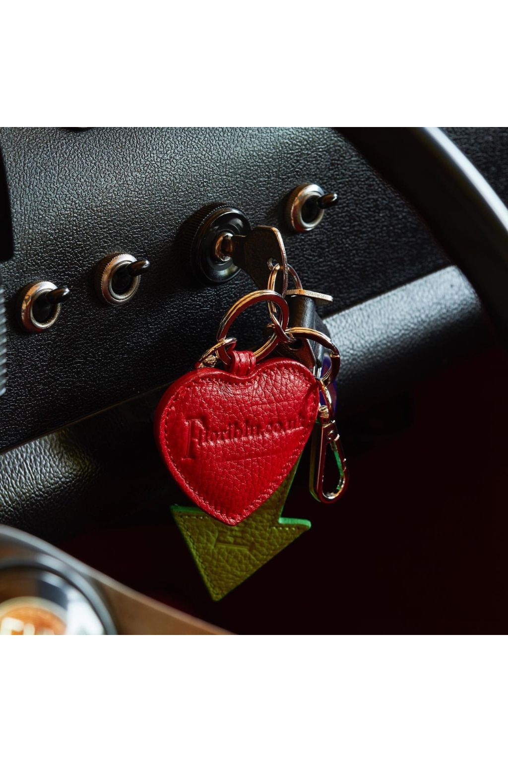 Italian Leather Key Ring