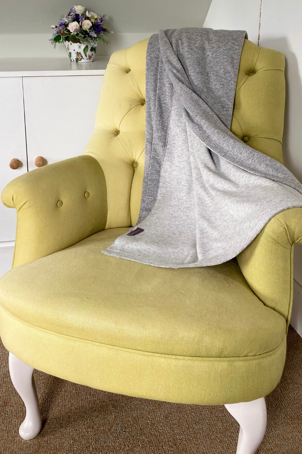 Reversible Double Cashmere Wrap