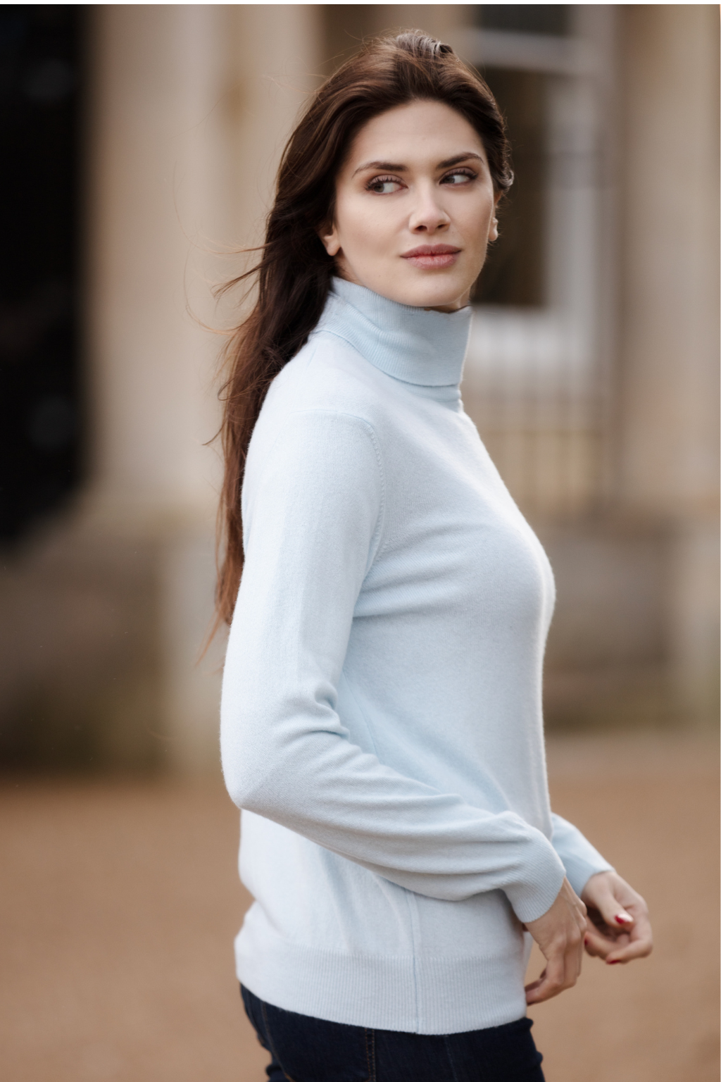 Classic Ladies Polo Neck