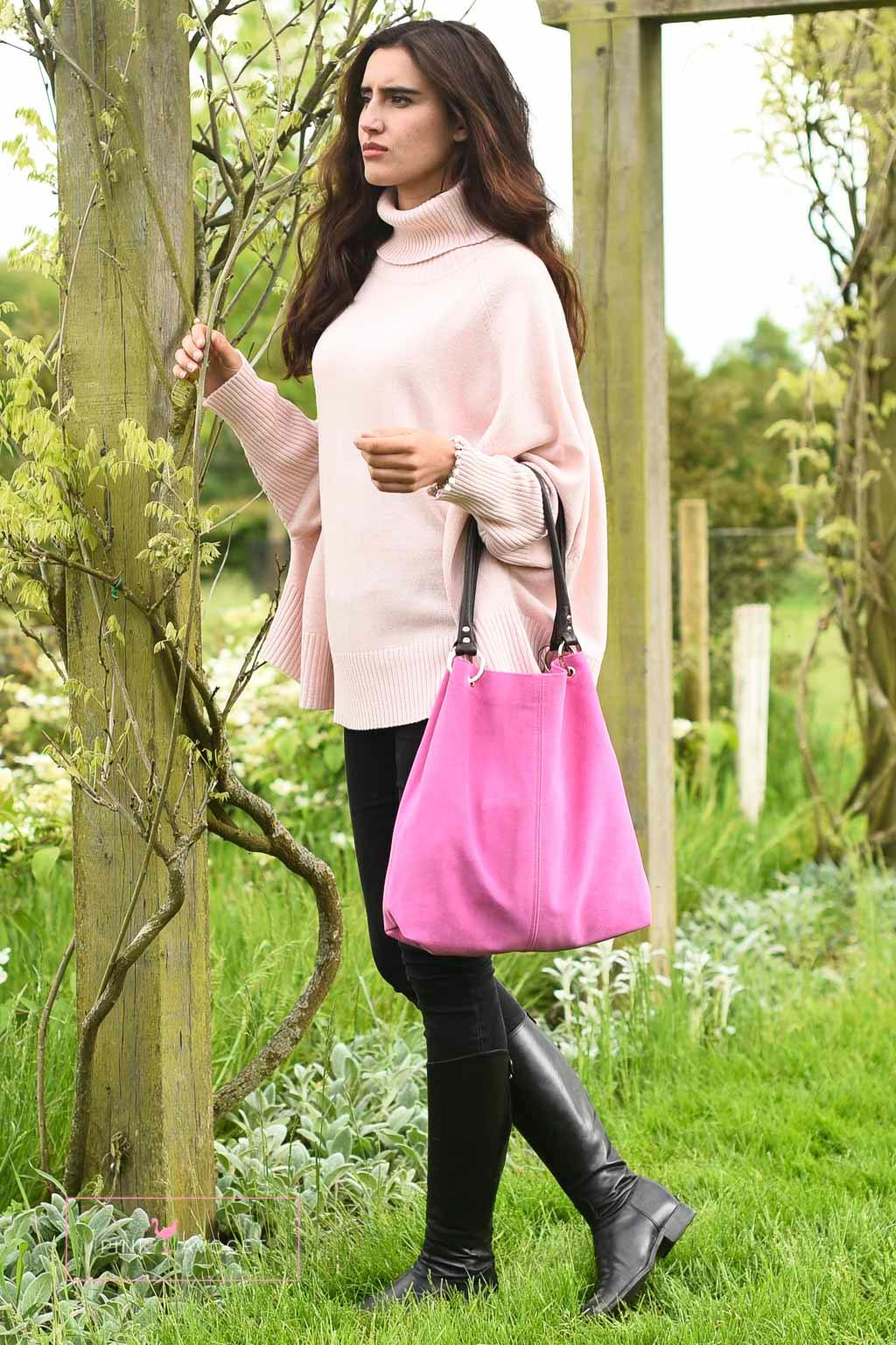 Sloppy Joe Cashmere Jersey - Pink Avocet