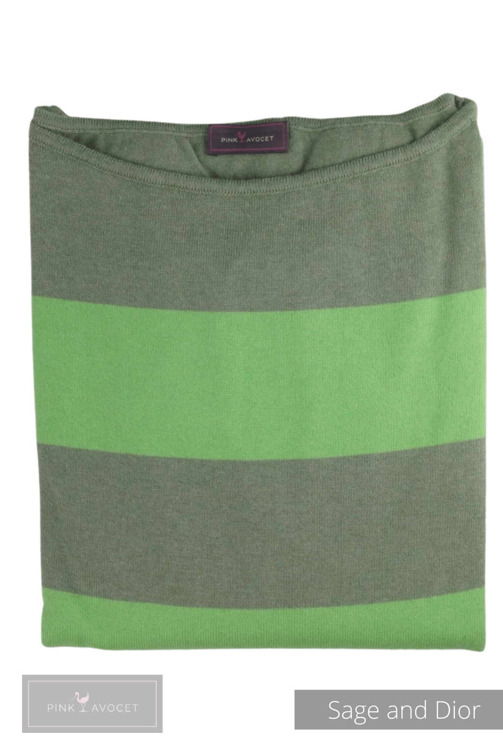 Stripey Boat Neck Jersey