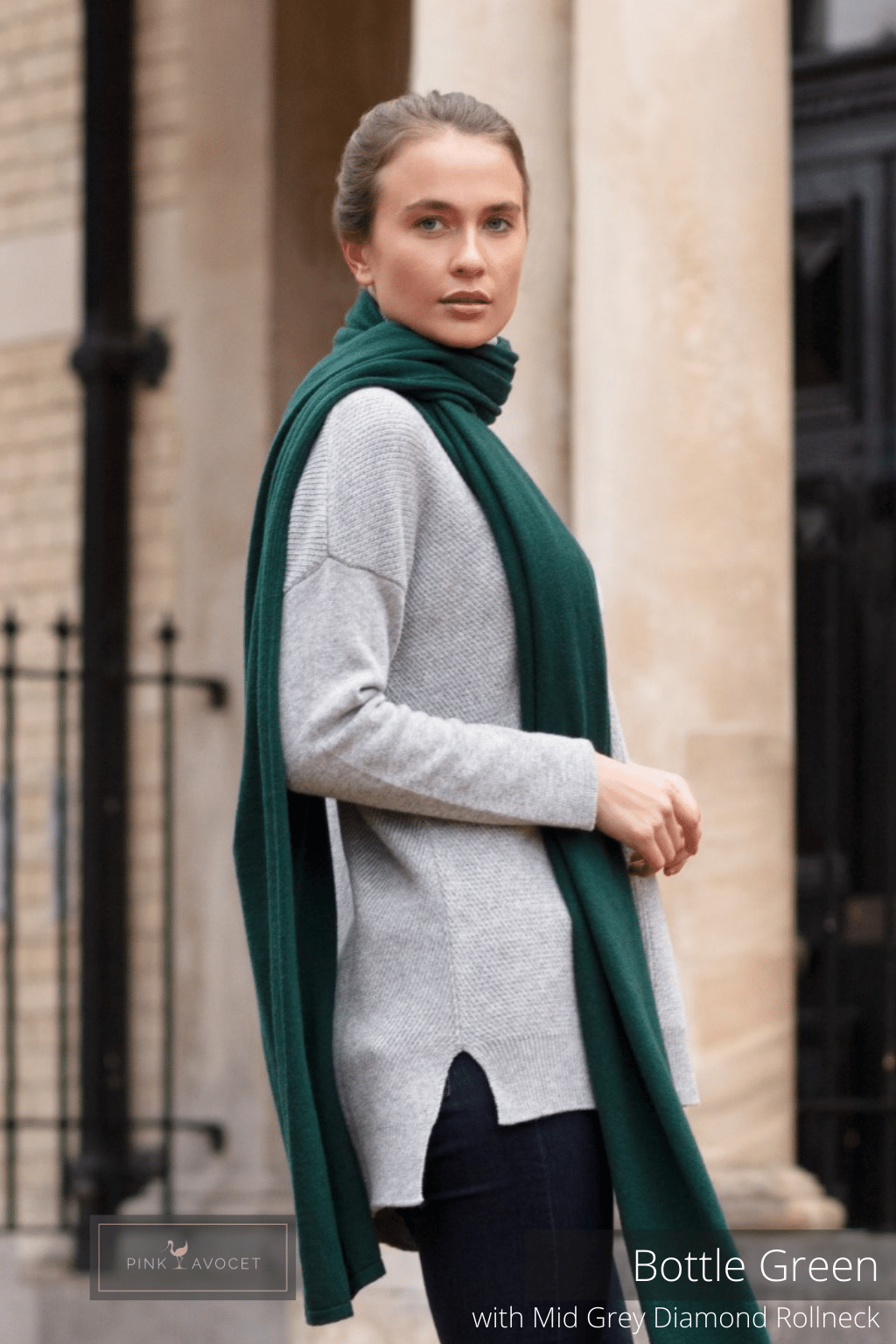 Unisex Long Cashmere Wrap