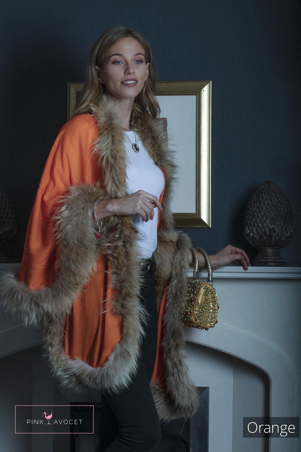 Piccadilly Shawl - Pink Avocet