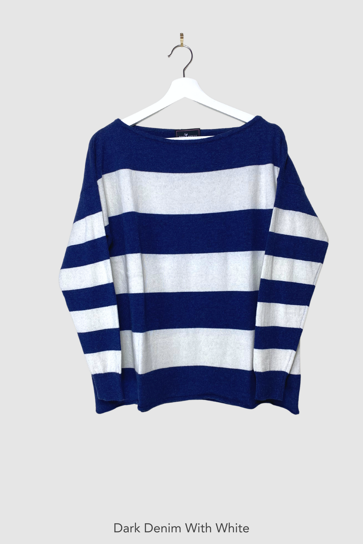 Stripey Boat Neck Jersey