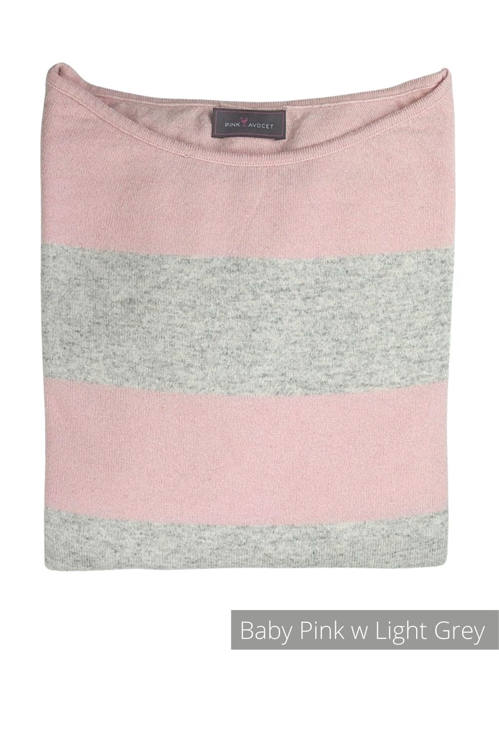 Stripey Boat Neck Jersey