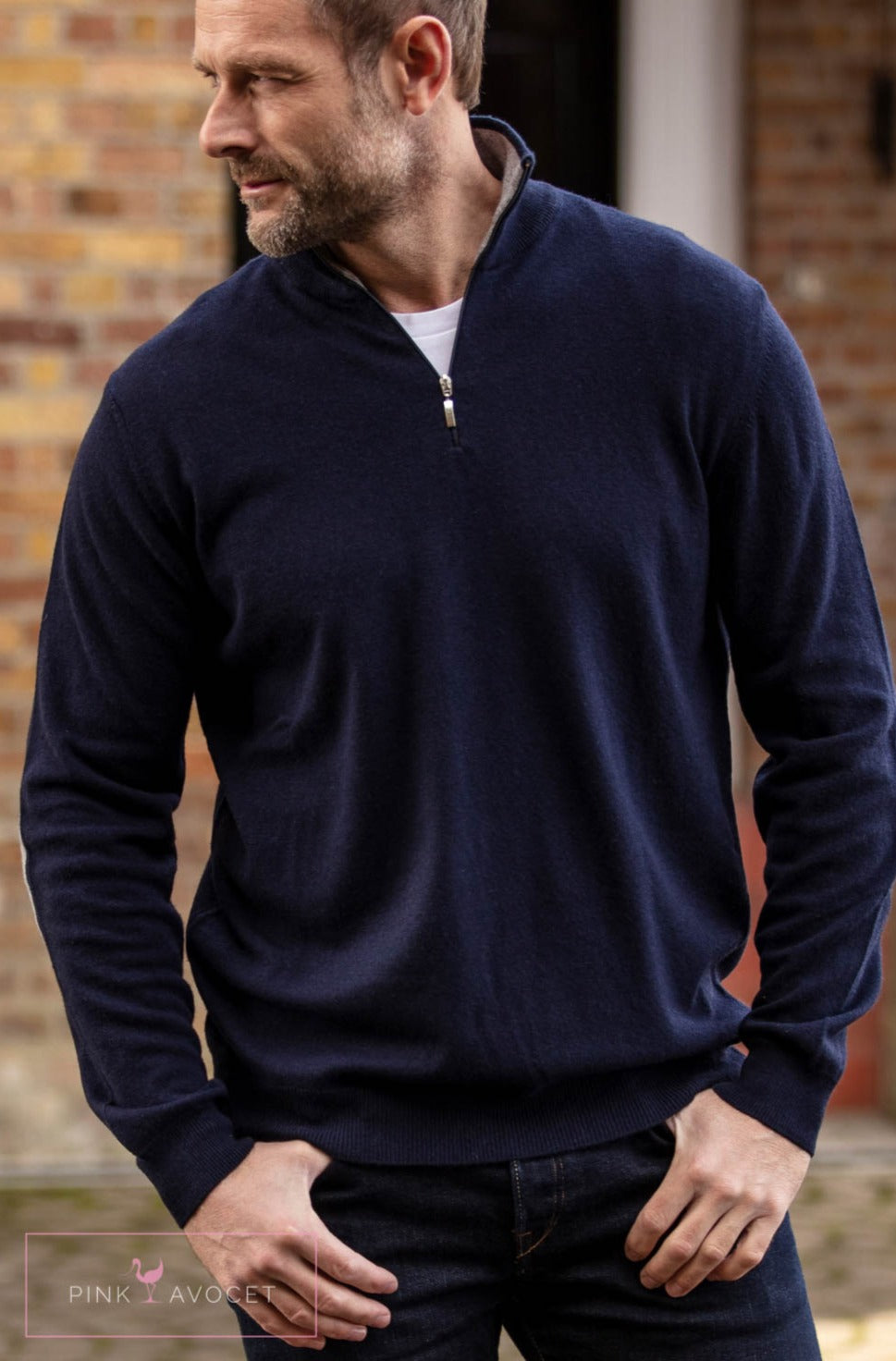 Half jumper store half shirt